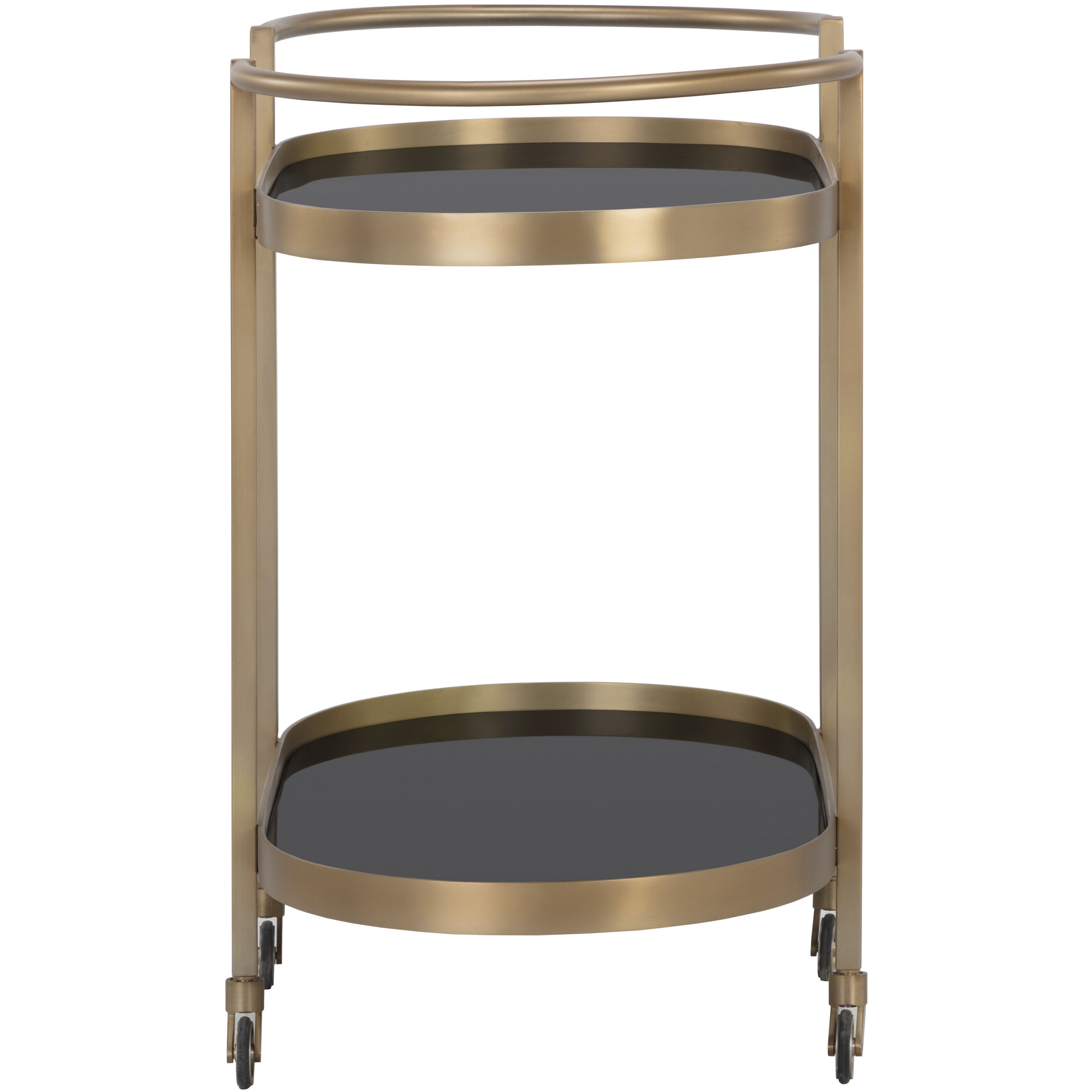 Koen Black / Brass Bar Cart